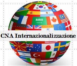 Internazionalizzazione logo CNA tag