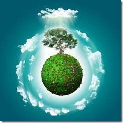 mondo-verde-con-uno-sfondo-albero_1048-1484